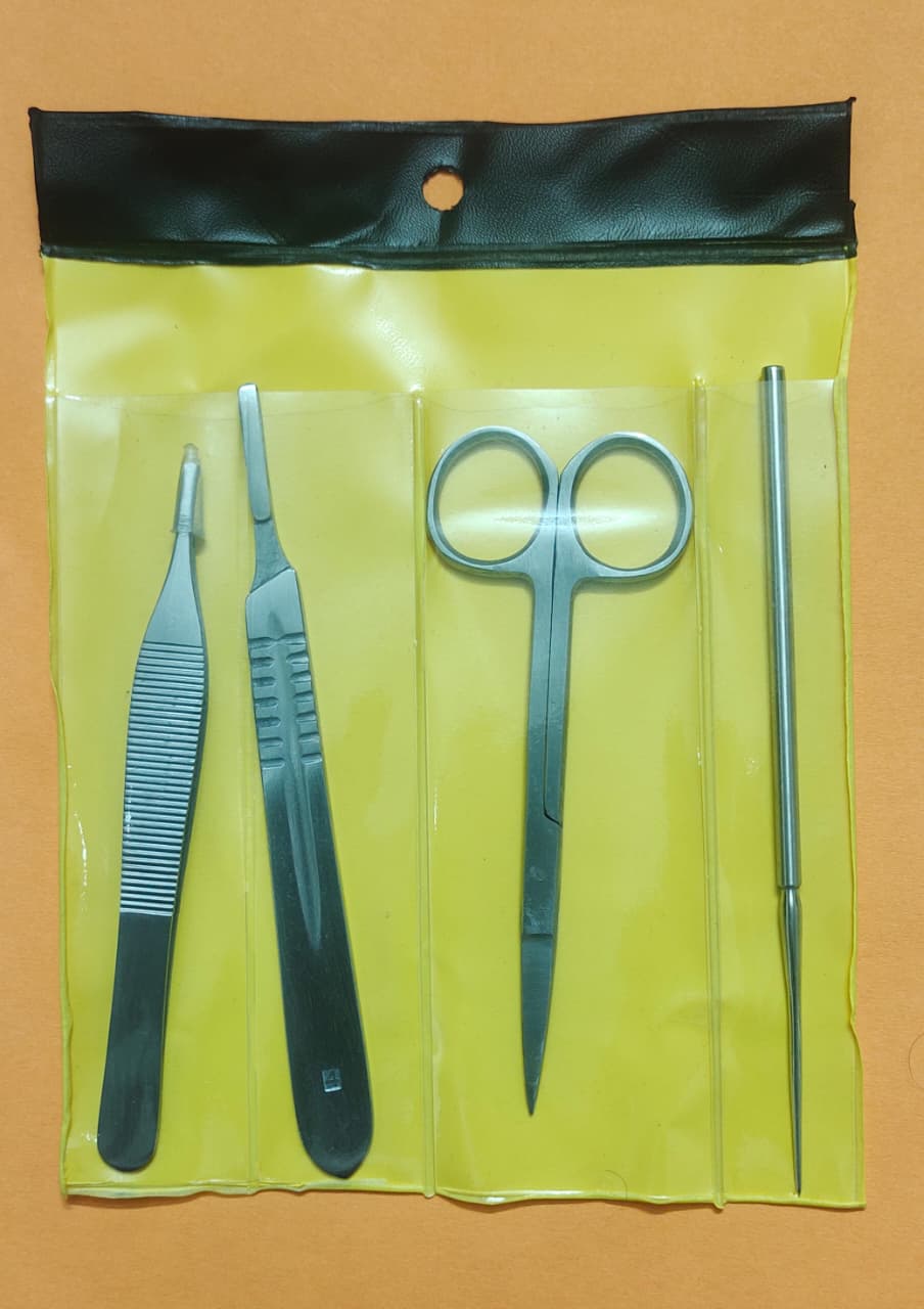 أدوات تشريح 4 قطع – جودة عالية لطلاب الكليات العملية