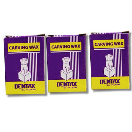 شمع نحت الأسنان 3 قطع | Dental Carving Wax 3 pcs لطلاب طب الأسنان